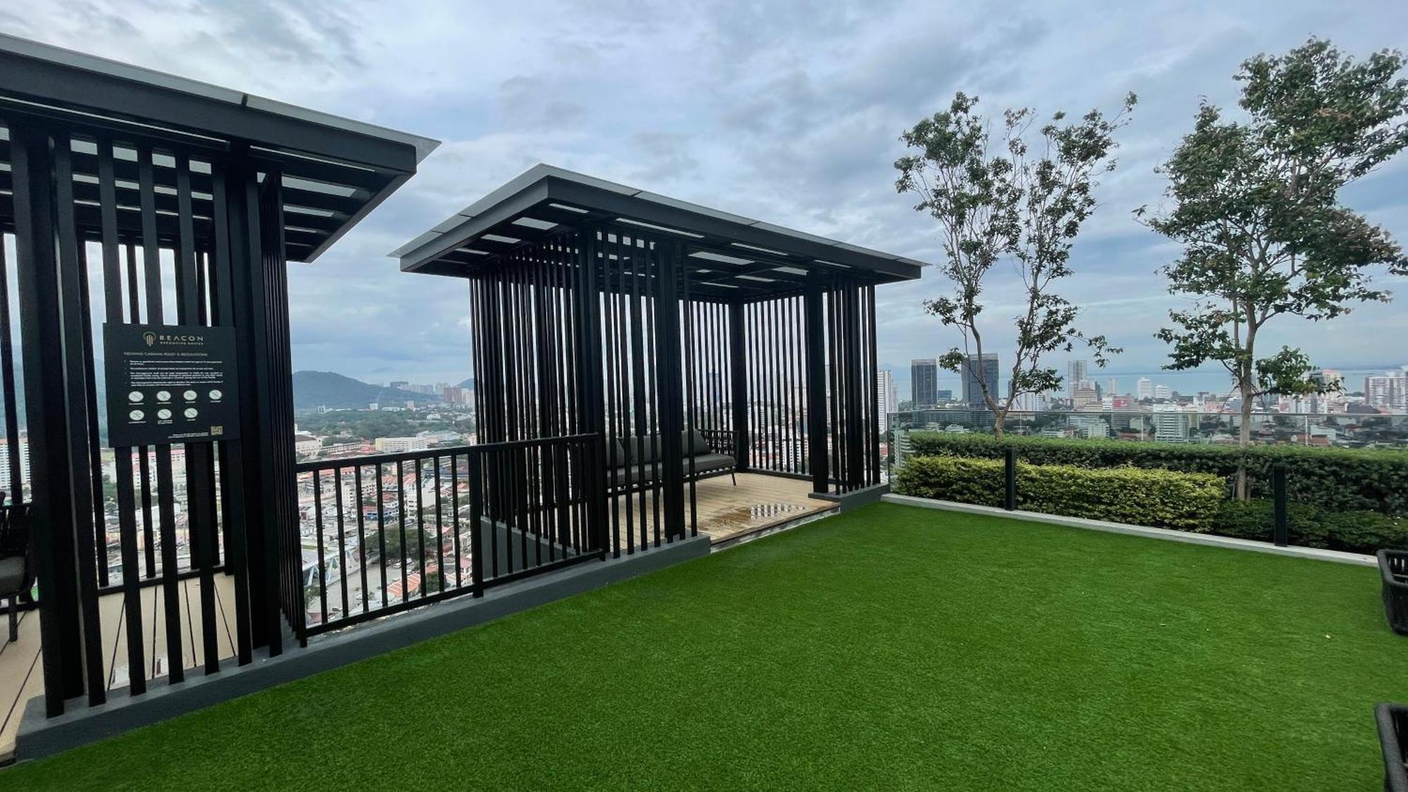 New Georgetown Instagramable 2Br Homestay For 10Pax 无敌美景两房民宿 Beacon Executive Suite المظهر الخارجي الصورة